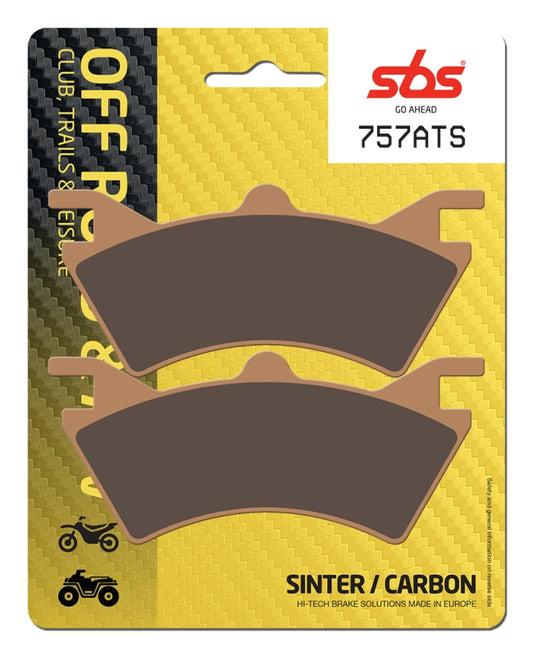 Pastilla de freno SBS P757-ATS