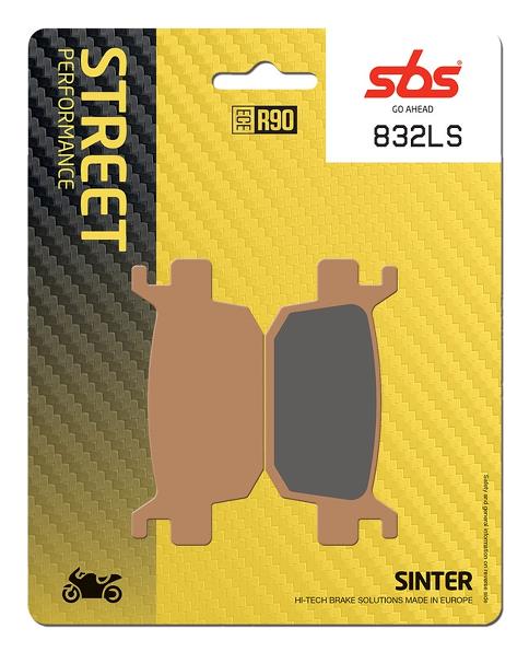 Pastilla de freno SBS P832-LS
