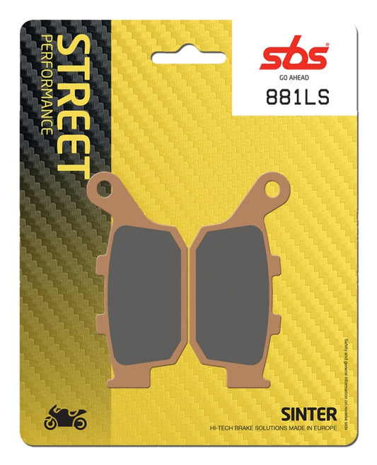 Pastilla de freno SBS P881-LS