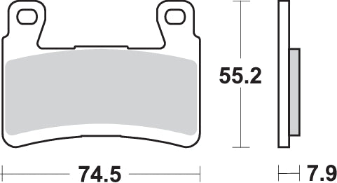 Pastilla de freno SBS P894-DC