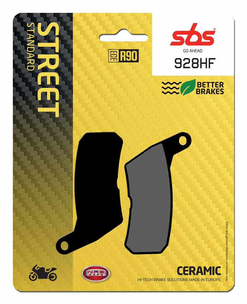 Pastilla de freno SBS P928-HF