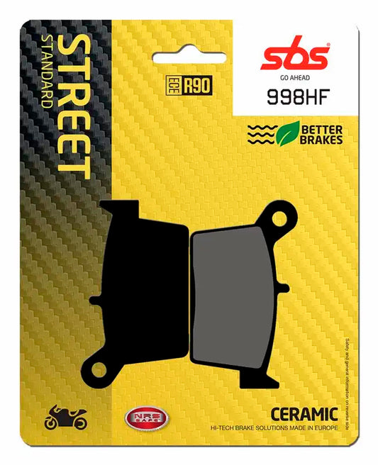 Pastilla de freno SBS P998-HF