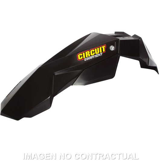 Guardabarros Delantero Circuit Stealth Negro