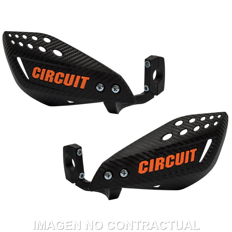 Paramanos Circuit Vector Carbon Naranja