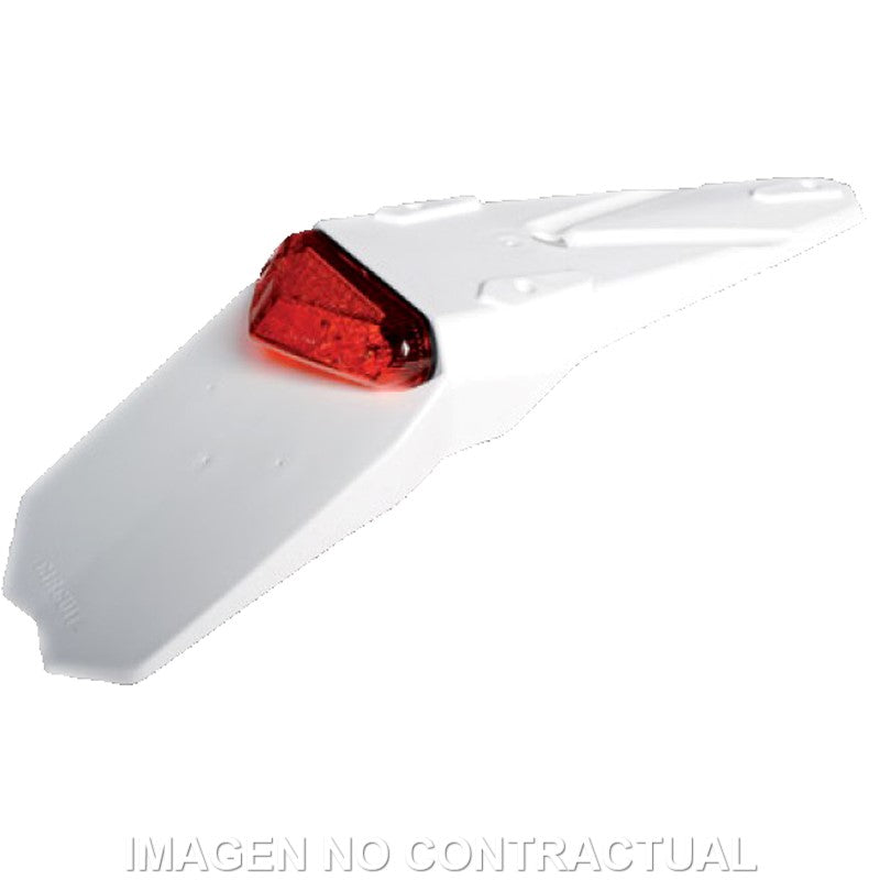 Portamatrícula Circuit Mantis Blanco-Rojo