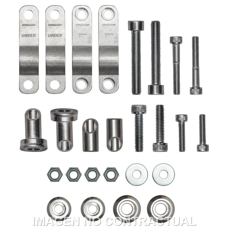 Kit montaje paramanos Circuit FENIX para manillares de aluminio de D 22 mm