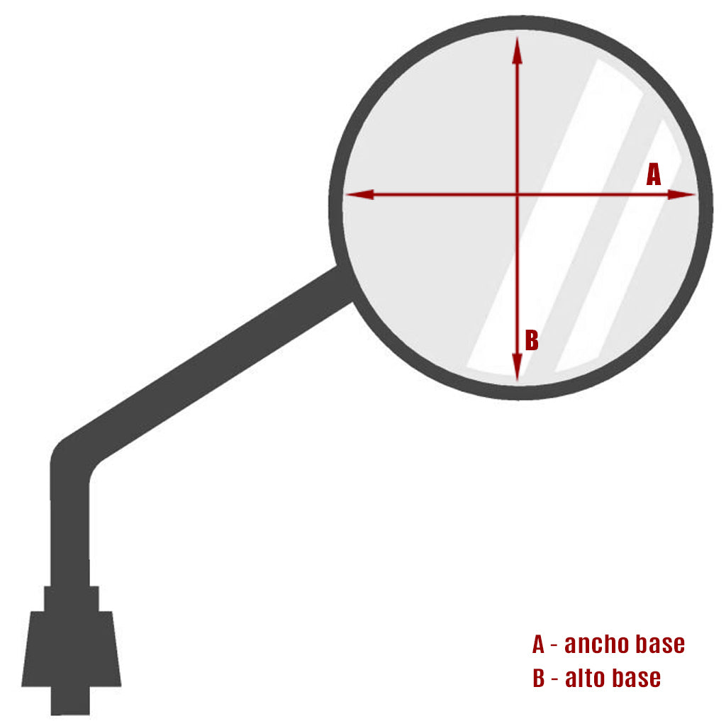 Espejo HERT Aprilia Rally 50 Izquierdo
