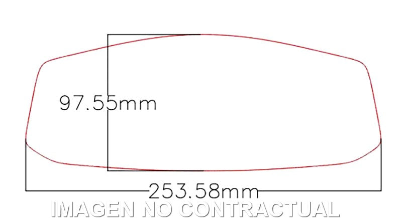 FILM HIDROFUGO UNIVERSAL TOPLINE CASCO CARRETERA