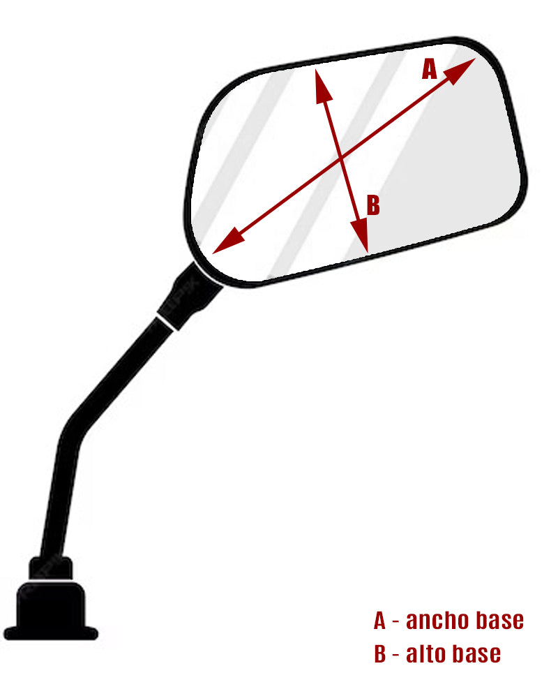 Espejo HERT Aprilia SR 50 Factory Derecho