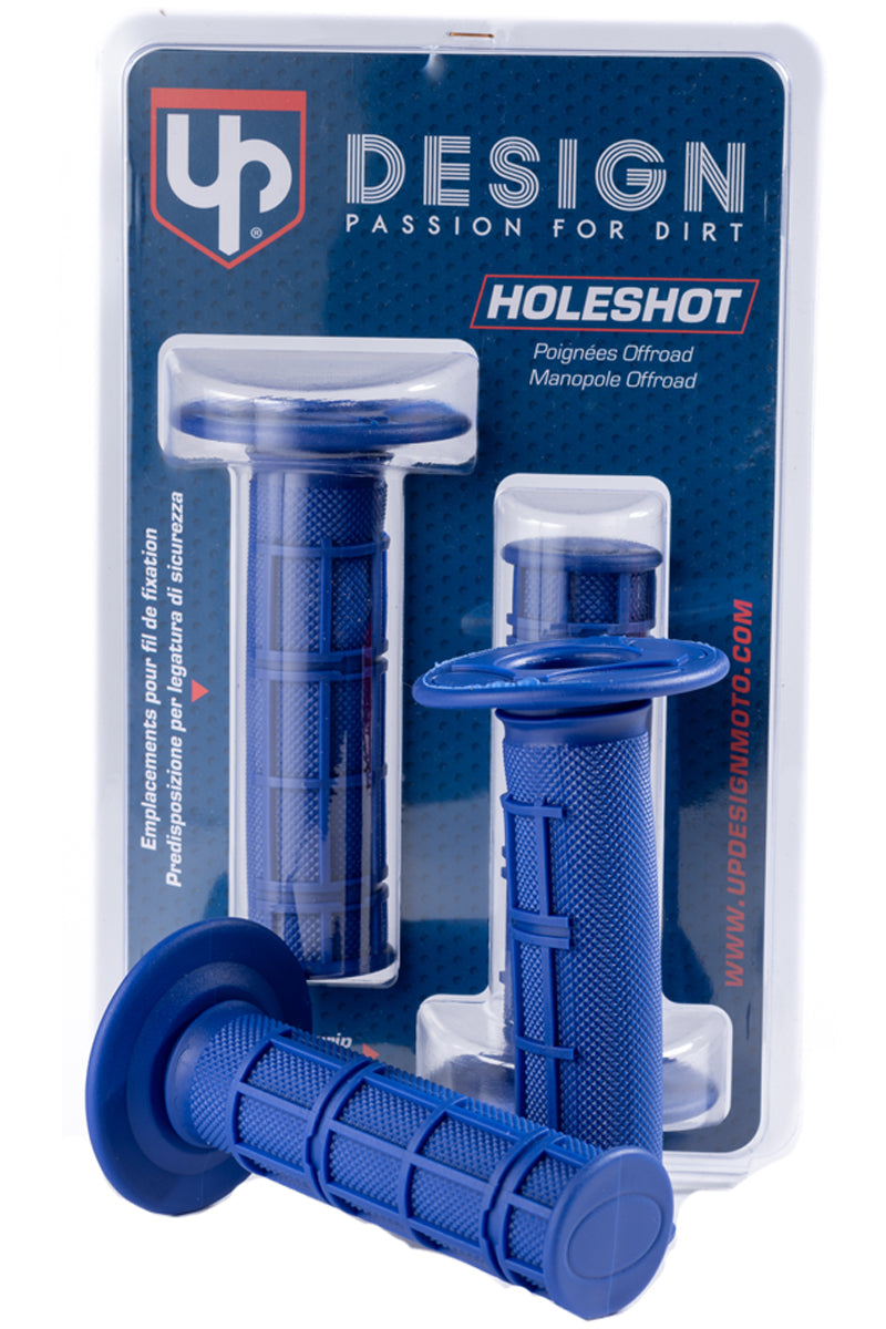 PUÑOS UP DESIGN HOLESHOT MX AZUL22/24 115MM