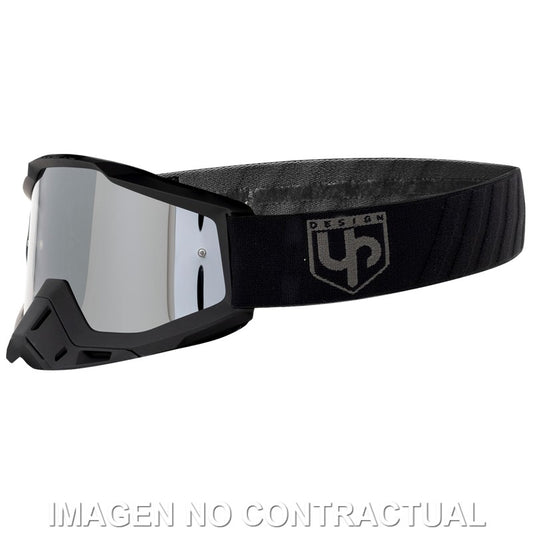 GAFAS UP DESIGN BOLD GOGGLE BLACK MIRROR LENS