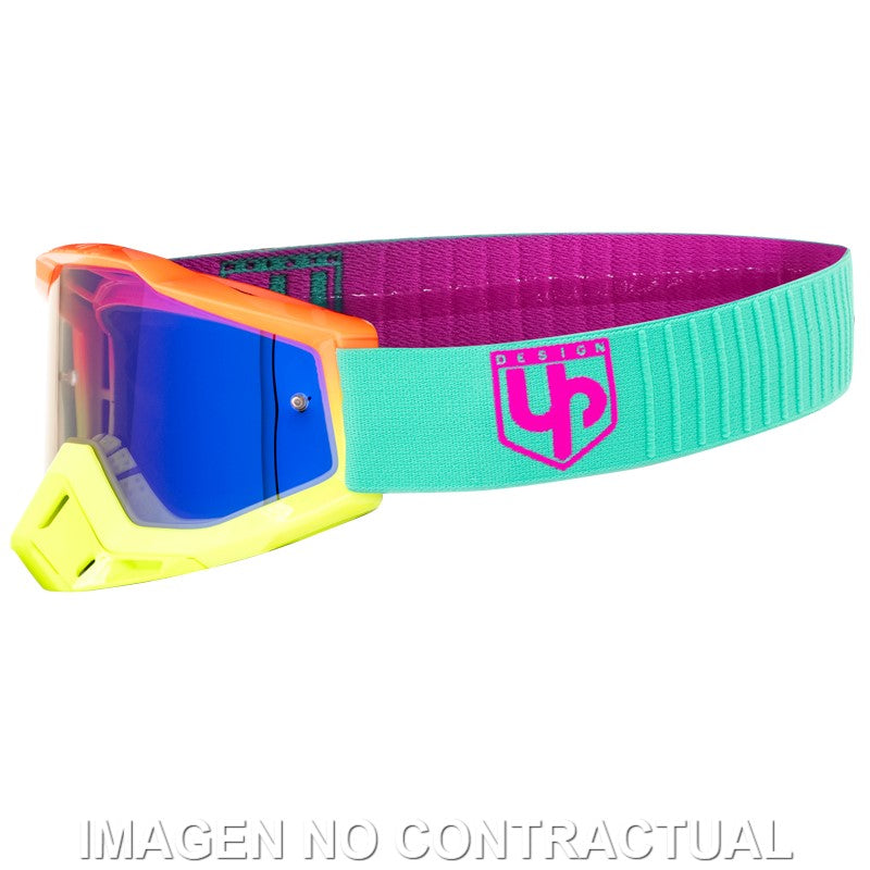 GAFAS UP DESIGN BOLD GOGGLE NEON MIRROR LENS