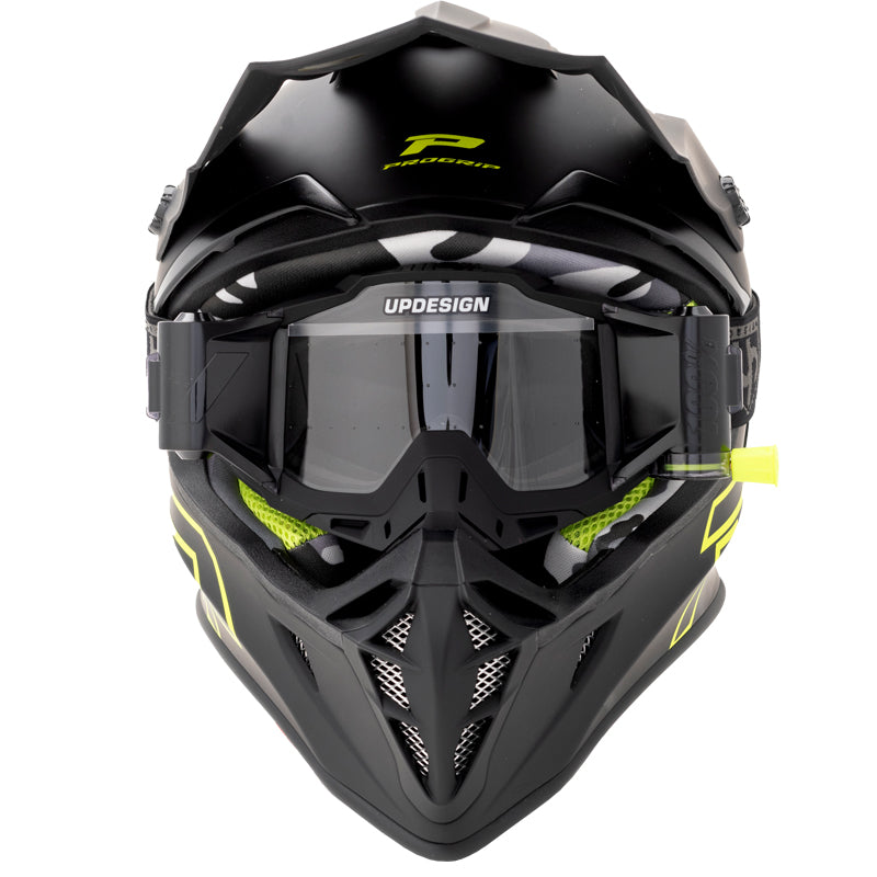 GAFAS UP DESIGN BOLD FILM SYSTEM GOGGLE BLACK CLEAR LENS