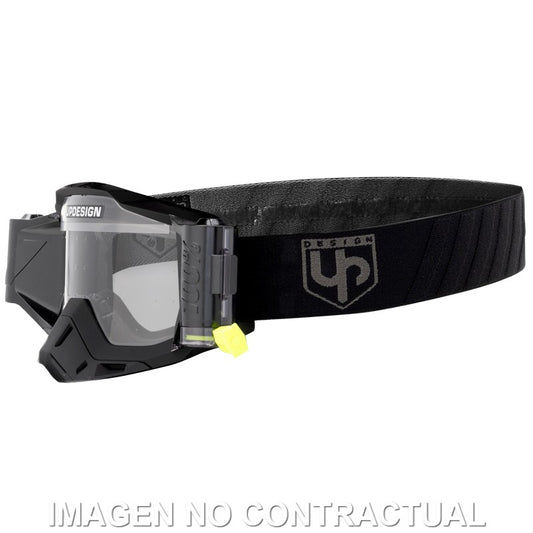 GAFAS UP DESIGN BOLD FILM SYSTEM GOGGLE BLACK CLEAR LENS