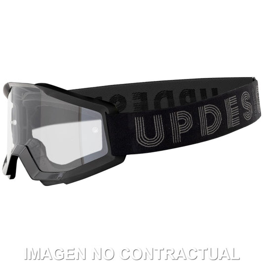 GAFAS UP DESIGN DYNAMITE GOGGLE BLACK CLEAR LENS