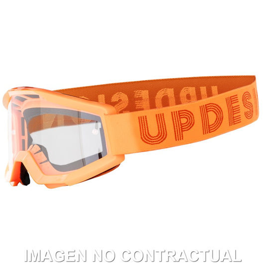 GAFAS UP DESIGN DYNAMITE GOGGLE ORANGE CLEAR LENS