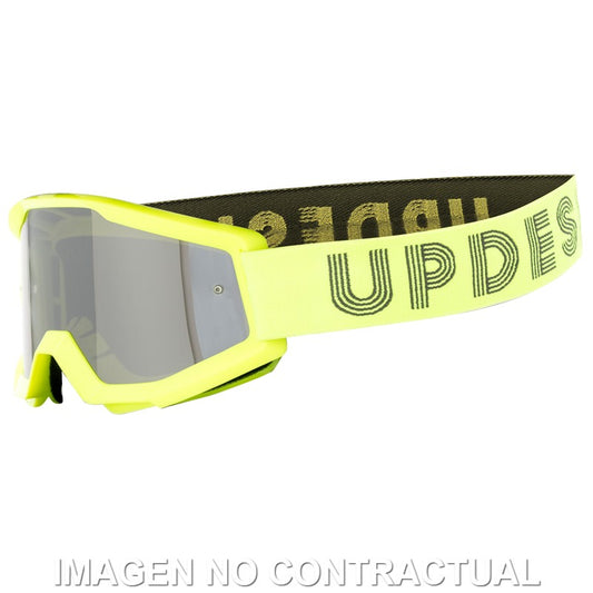 GAFAS UP DESIGN DYNAMITE GOGGLE NEON YELLOW MIRROR LENS