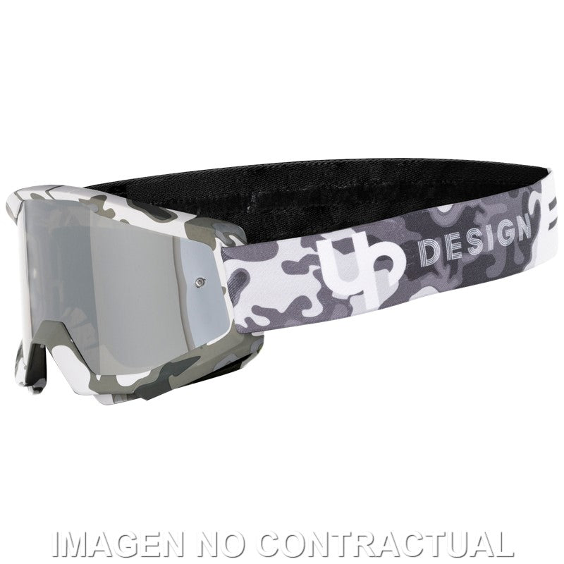 GAFAS UP DESIGN DYNAMITE GOGGLE BLACK CAMO MIRROR LENS