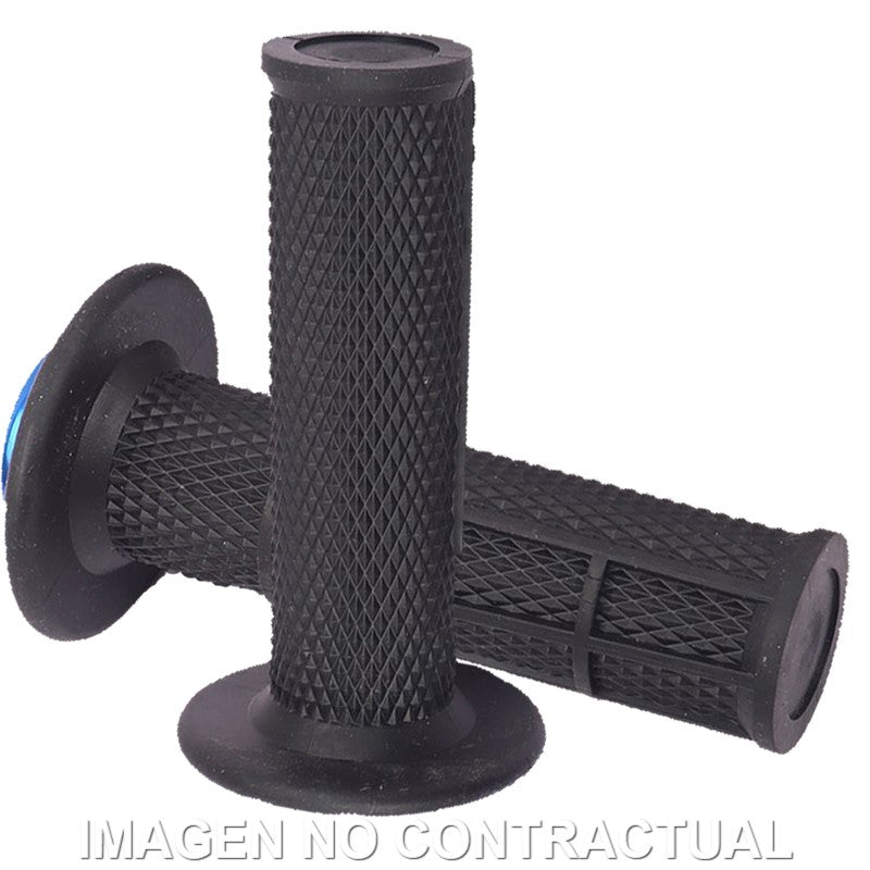 PUÑOS UP DESIGN HOLESHOT MX LOCK ON NEGRO 22/24 120 MM