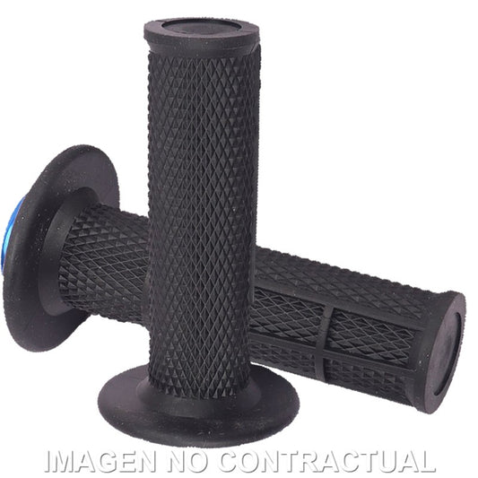 PUÑOS UP DESIGN HOLESHOT MX LOCK ON NEGRO 22/24 120 MM