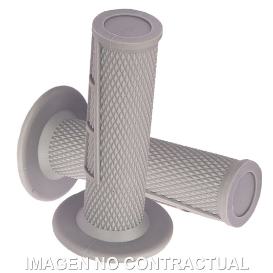 PUÑOS UP DESIGN HOLESHOT MX LOCK ON GRIS 22/24 120 MM