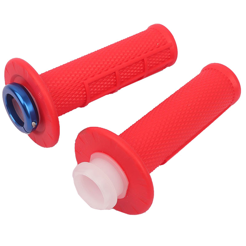 PUÑOS UP DESIGN HOLESHOT MX LOCK ON ROJO 22/24 120 MM