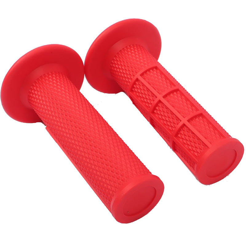 PUÑOS UP DESIGN HOLESHOT MX LOCK ON ROJO 22/24 120 MM