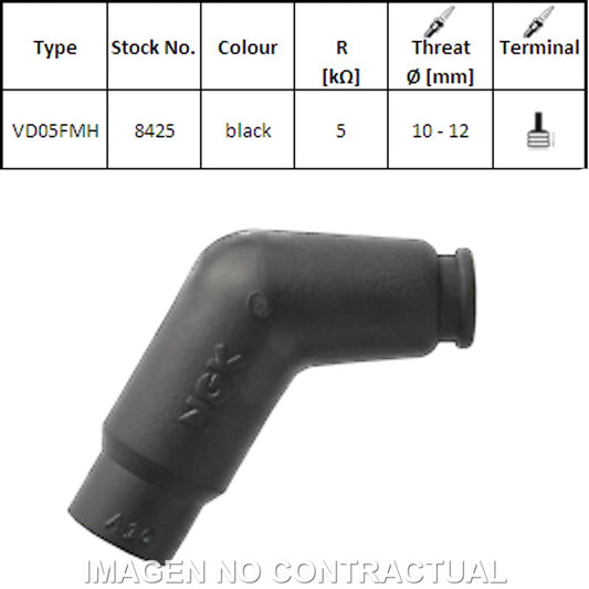 Pipa Bujía NGK VD05FMH