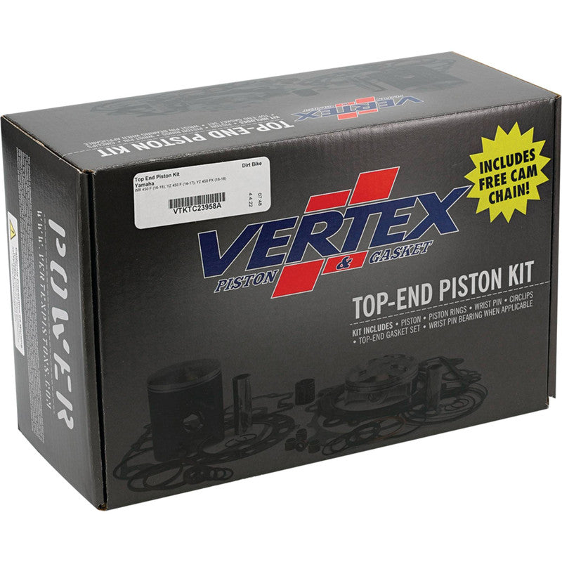 KIT PISTÓN VERTEX (A) YAMAHA WR 450F (16/18)