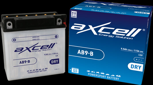 AXCELL Bateria Moto - AB9-B (ccido) (200119)