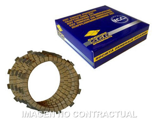 KIT DISCOS EMBRAGUE FCC HONDA XL 350 R